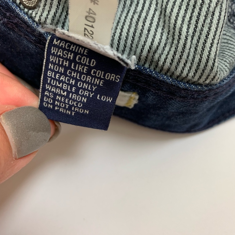 Madewell “Rail Straight” dark wash jeans - EUC! - Picture 6 of 7